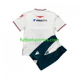 Camiseta Wrexham Niño Segunda Equipación 2023/2024